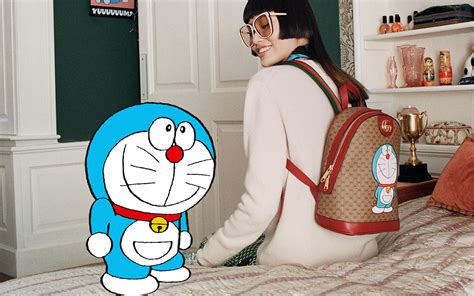 gucci 叮当猫|Doraemon x Gucci联名系列.